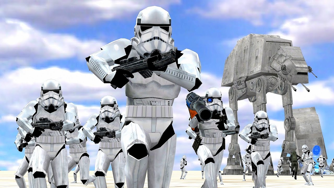 Battle of Seelos - Empire vs Rebellion - STAR WARS BATTLEFRONT 2 NPC Wars