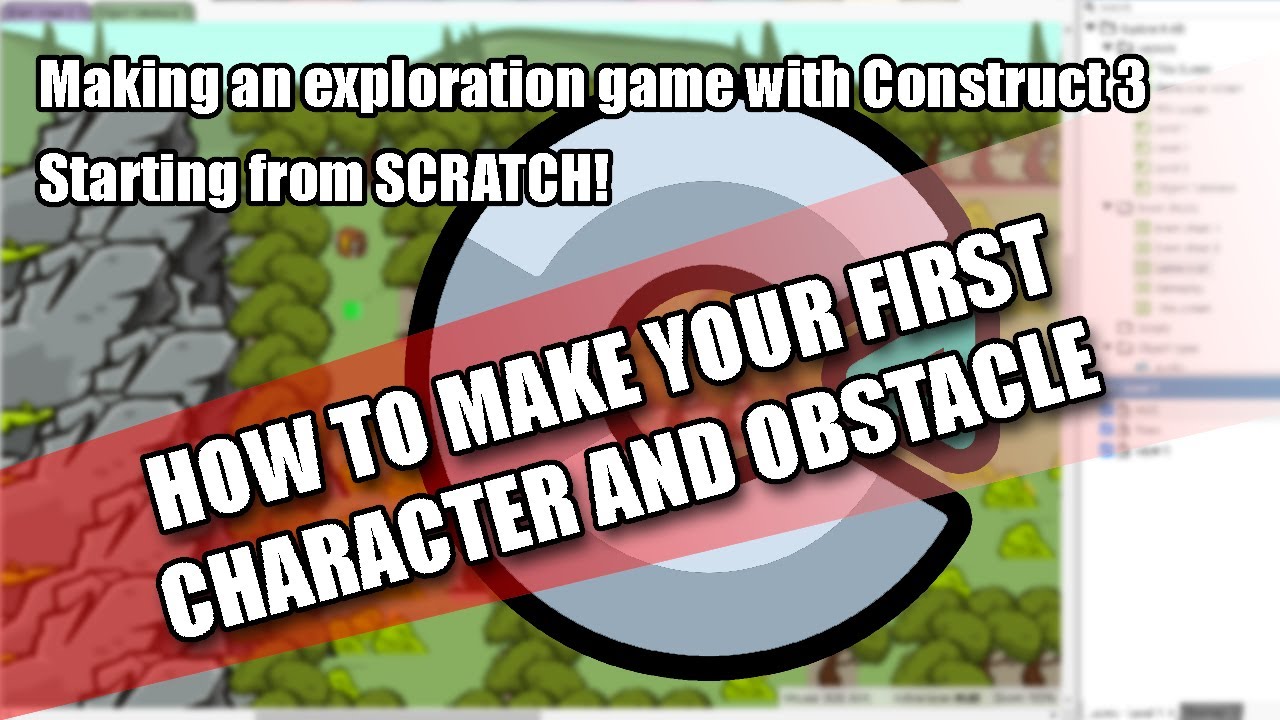 Construct 3 Tutorial: Making your first player and obstacle