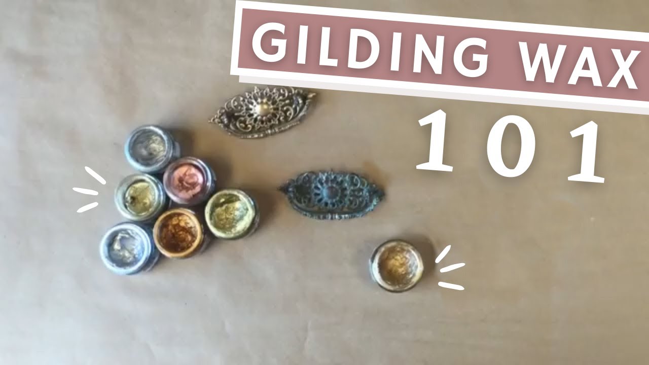 Gilding Furniture Hardware with Metallic Wax