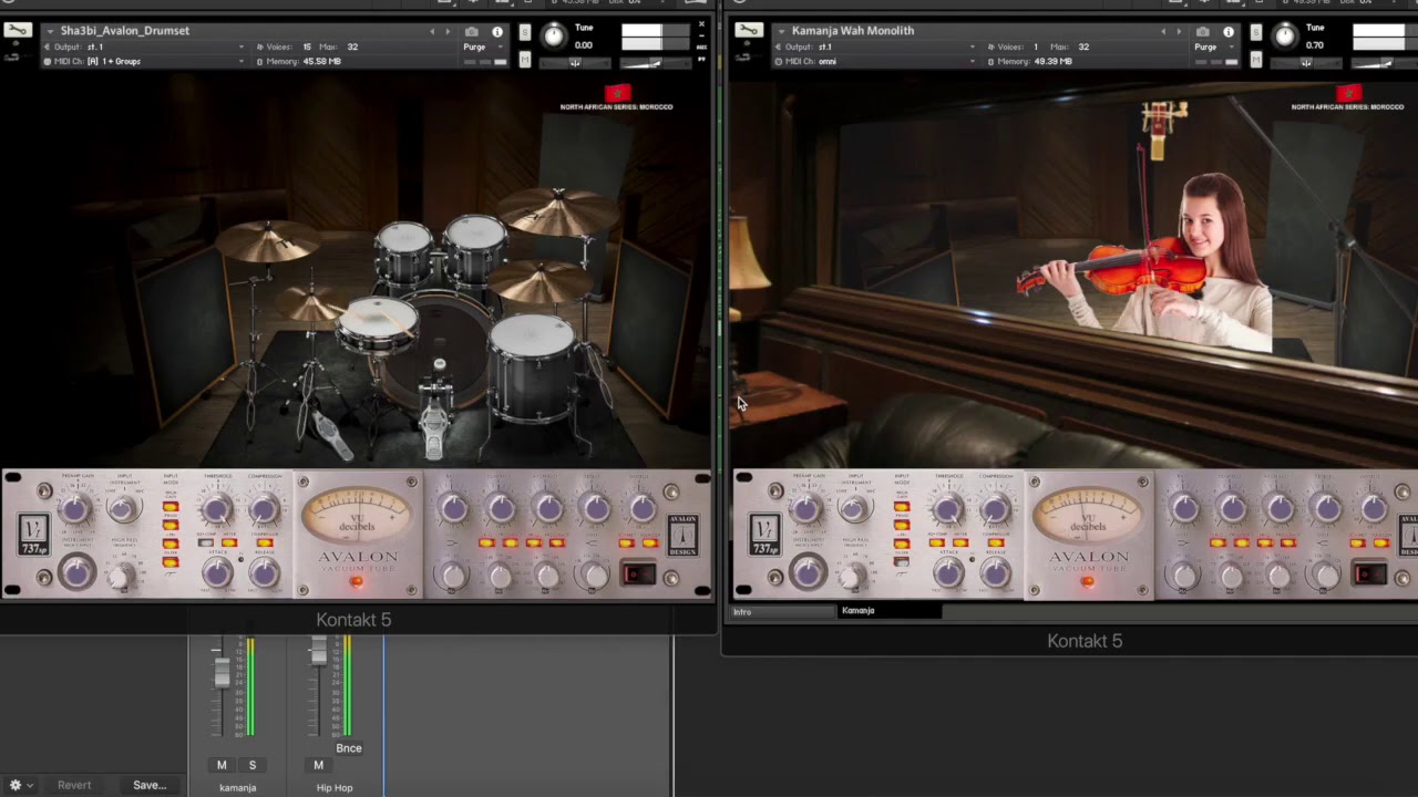 Kontakt Virtual instruments - Moroccan'Roll aka Shaa3bi - Kamanja - Moroccan Viola