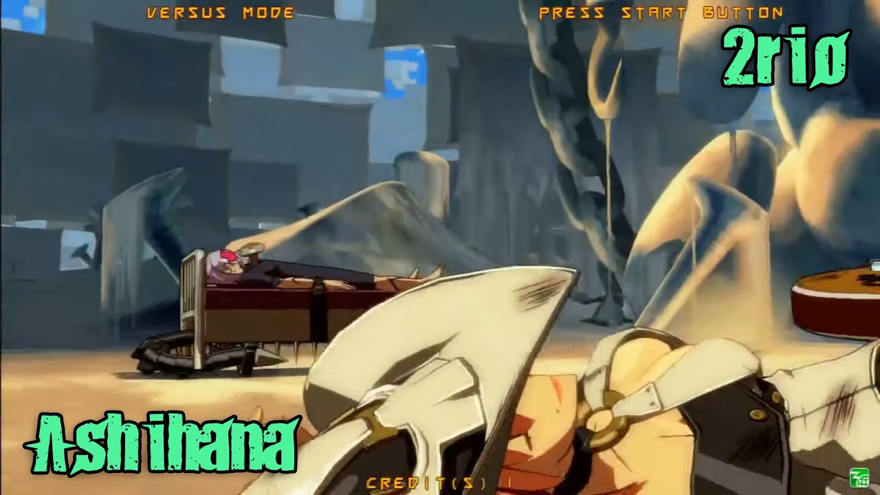 GGXrdR2.1 4/28/19 - Ashihana (Bedman) vs 2rio (I-No)