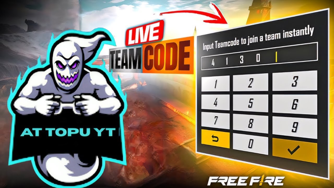 🔴 LIVE TEAM CODE FF 🔥 Unlimited Squad | Custom & Rank Push 🇧🇩 | Free Fire Live
