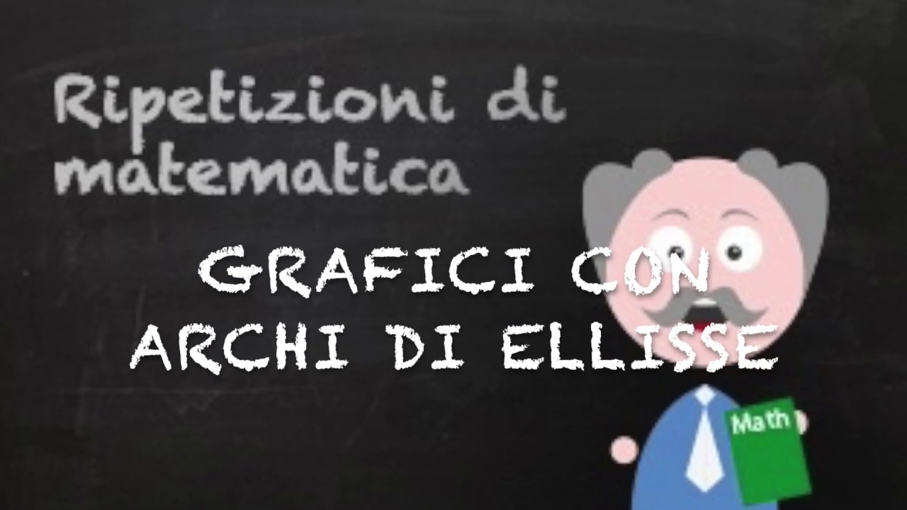 Grafici con archi di ellisse ( equazione con le radici)