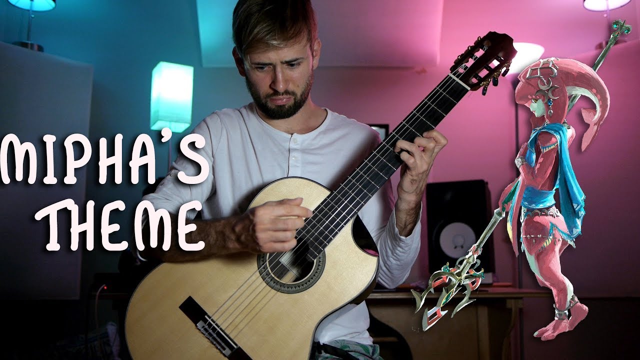 Zelda Breath of the Wild Guitar Cover - Mipha's Theme
