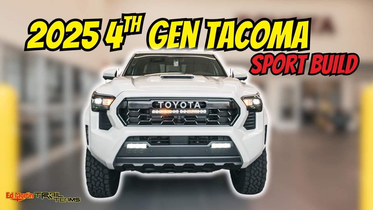Custom 2025 4th Gen Tacoma with TRD Pro Grille, Lift & Bigger Tires