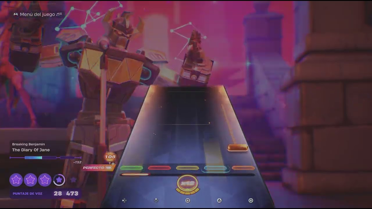 Fortnite Festival - The Dairy of Jane by Breaking Benjamin - on vocals