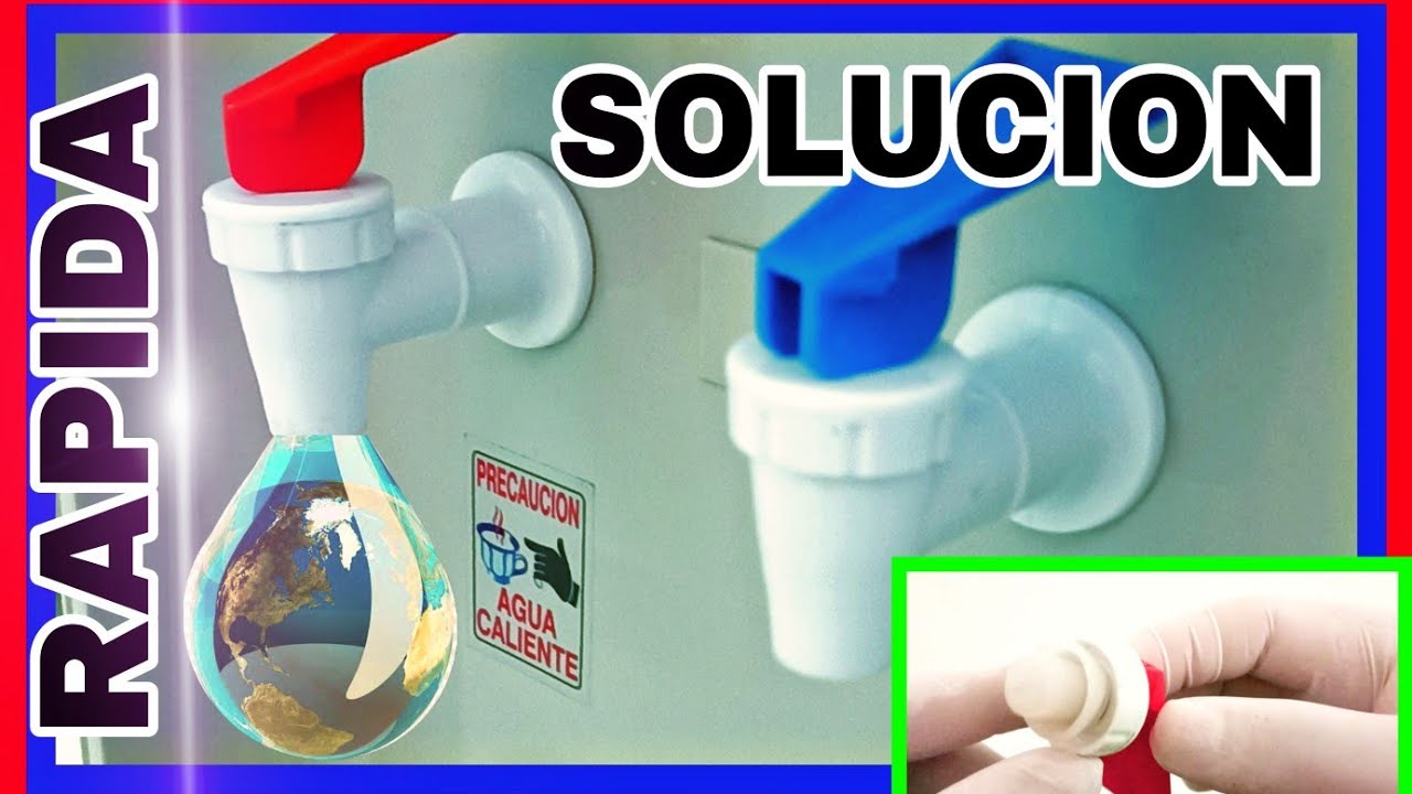 💪SOLUCIÓN💪 a VÁLVULA de DISPENSADOR de 💧AGUA💧 que gotea en MENOS de 5 MINUTOS⏳/Papá en casa