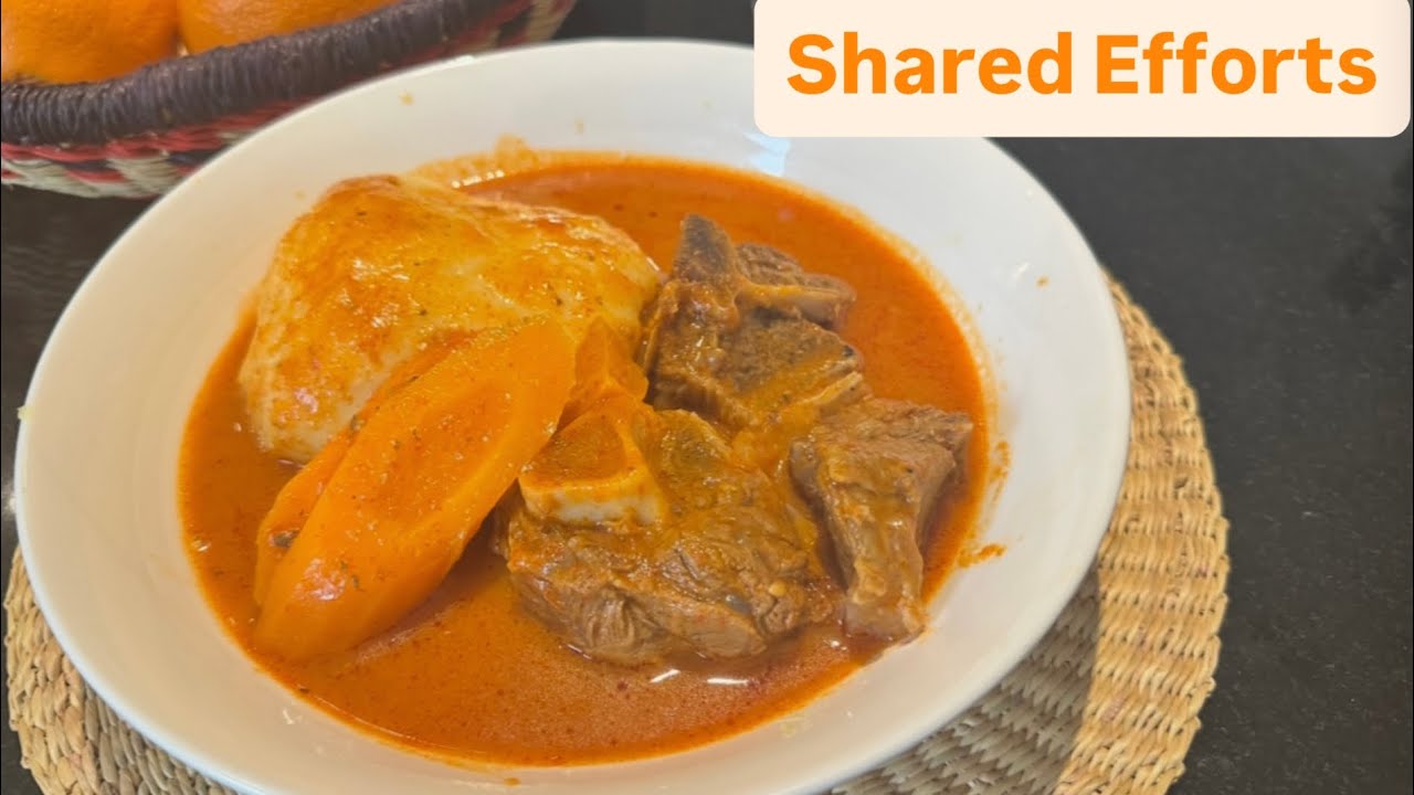 When My Husband Cooks- Light Soup, Fufu & Shared Efforts in the Kitchen 