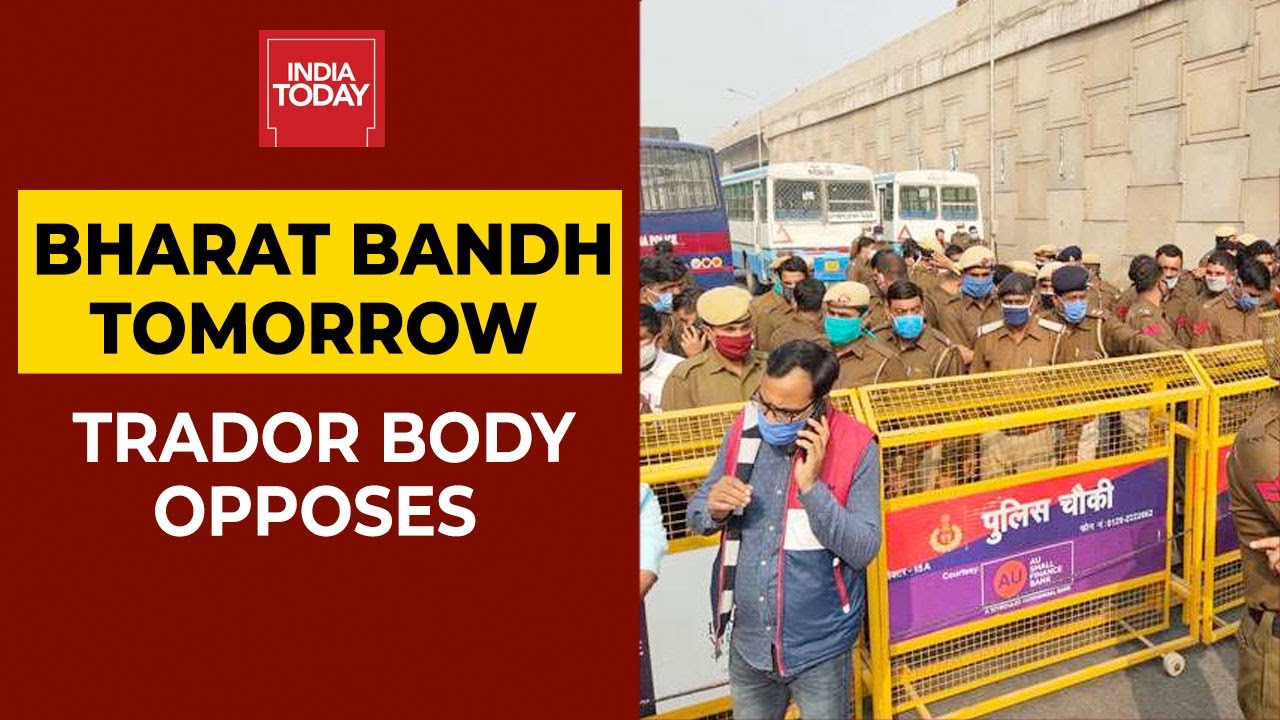 Trader Body Opposes Farmers' Call For Bharat Bandh Tomorrow | BREAKING NEWS