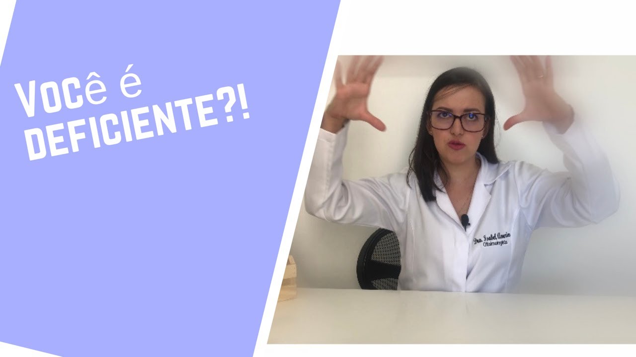 Quem é considerado deficiente visual no Brasil?