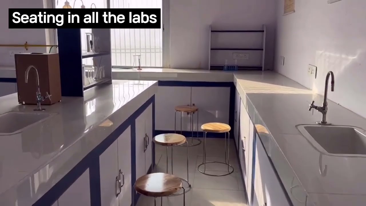 School Lab, Playground and Library