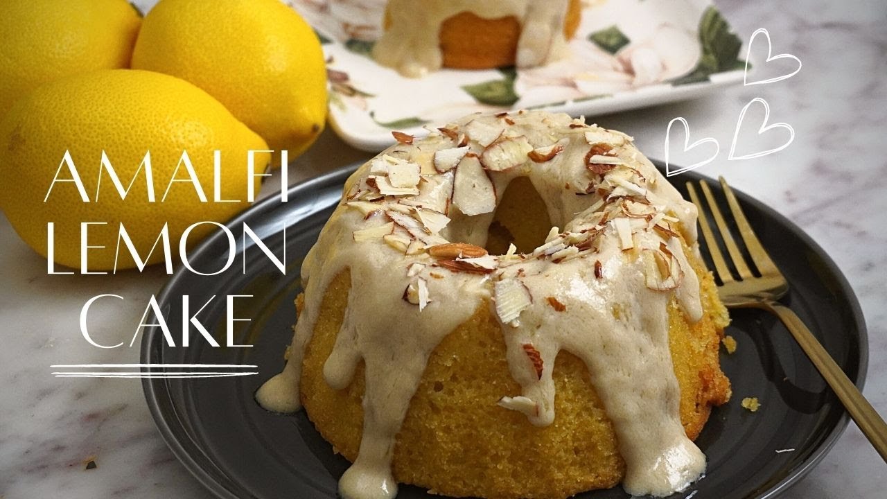 Amalfi Lemon cake | Lemon cake recipe | Italian baking recipe | No all purpose flour recipe |
