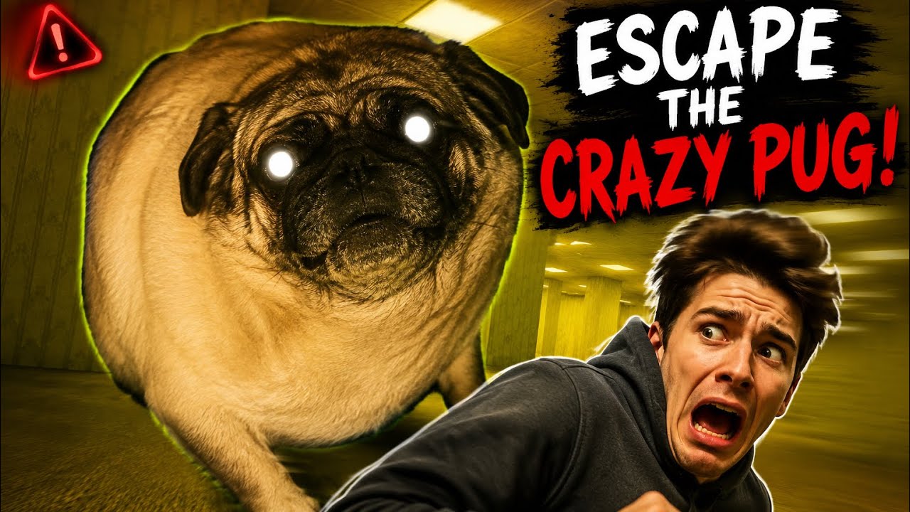 ESCAPE the CRAZY PUG in Roblox! 😱🐶