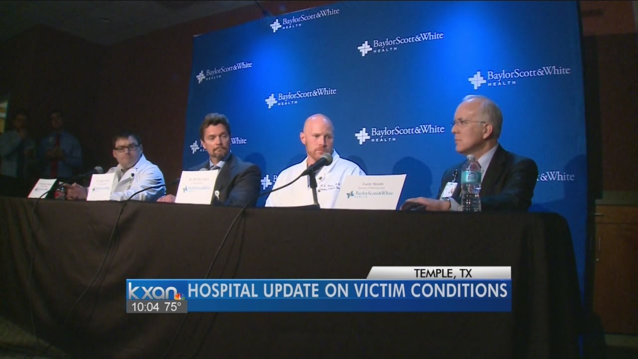 5 victims released from hospital, conditions improved for 3 others