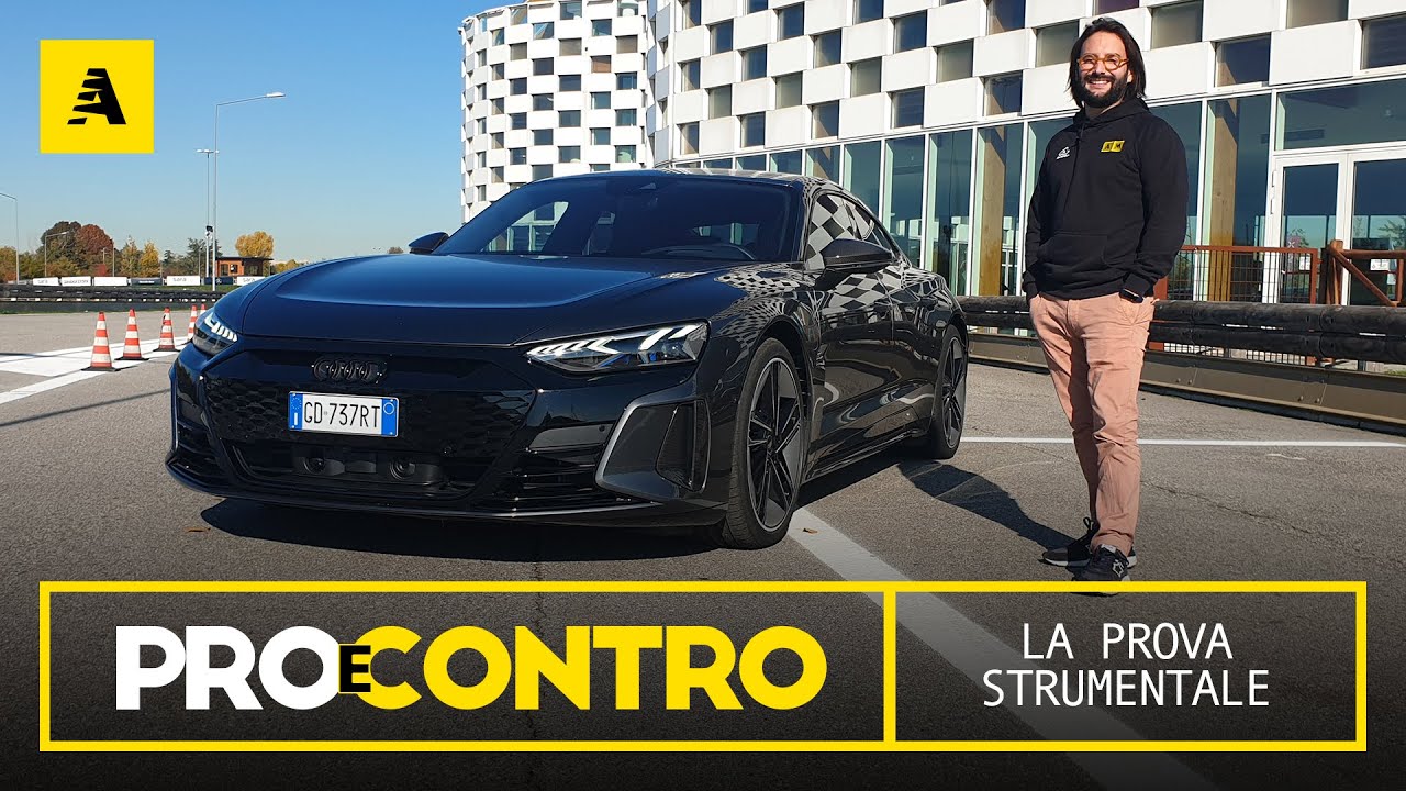Audi RS e-tron GT (646 CV)| PRO e CONTRO - PROVA STRUMENTALE