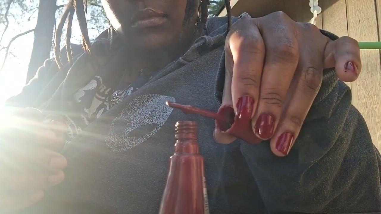 Painting My Nails for the First Time in a Month