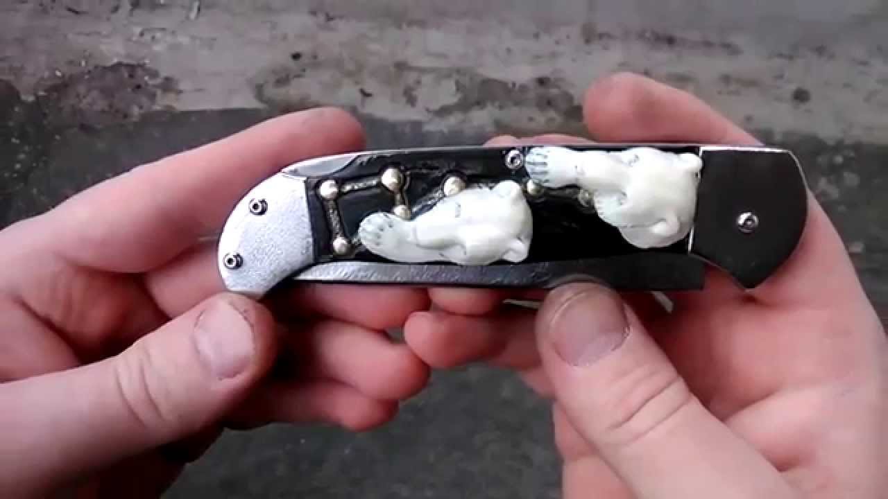 Восстановление складного ножа .