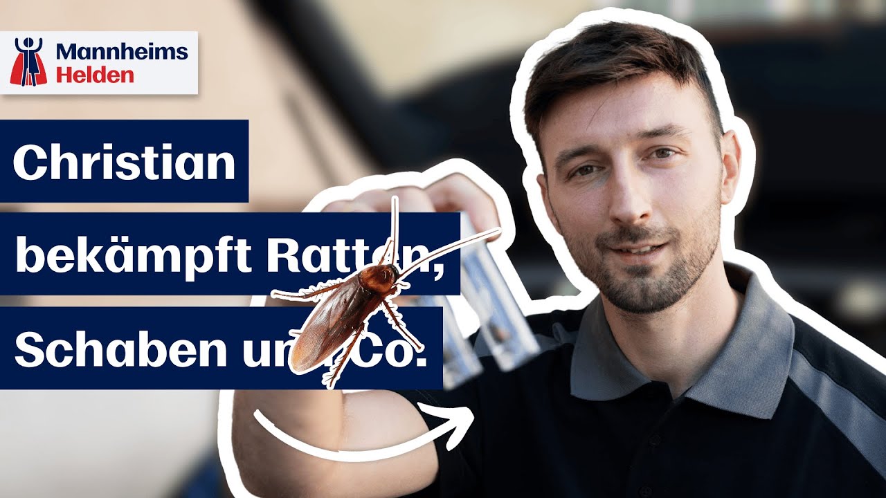 Ratten, Hornissen und Co. – Unterwegs mit Kammerjäger Christian aus Mannheim | Mannheims Helden