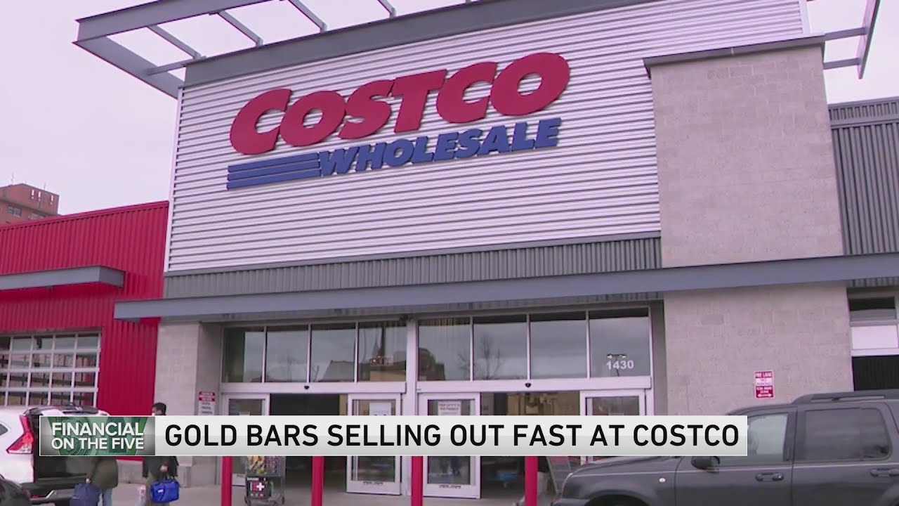 Costco says its one-ounce gold bars are selling out fast