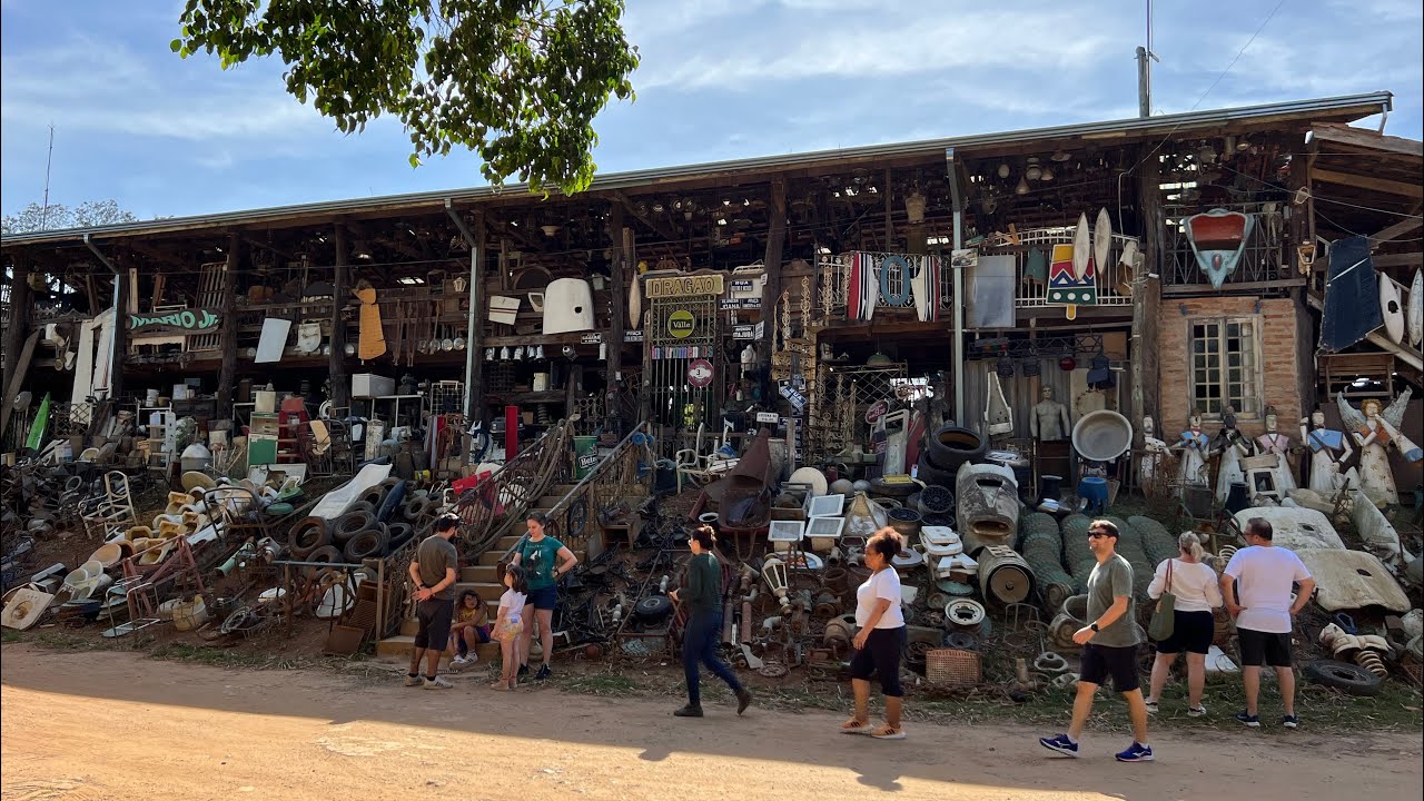VISITEI UM GRANDE ANTIQUÁRIO NO INTERIOR DE SÃO PAULO MERCADO SURPRESA