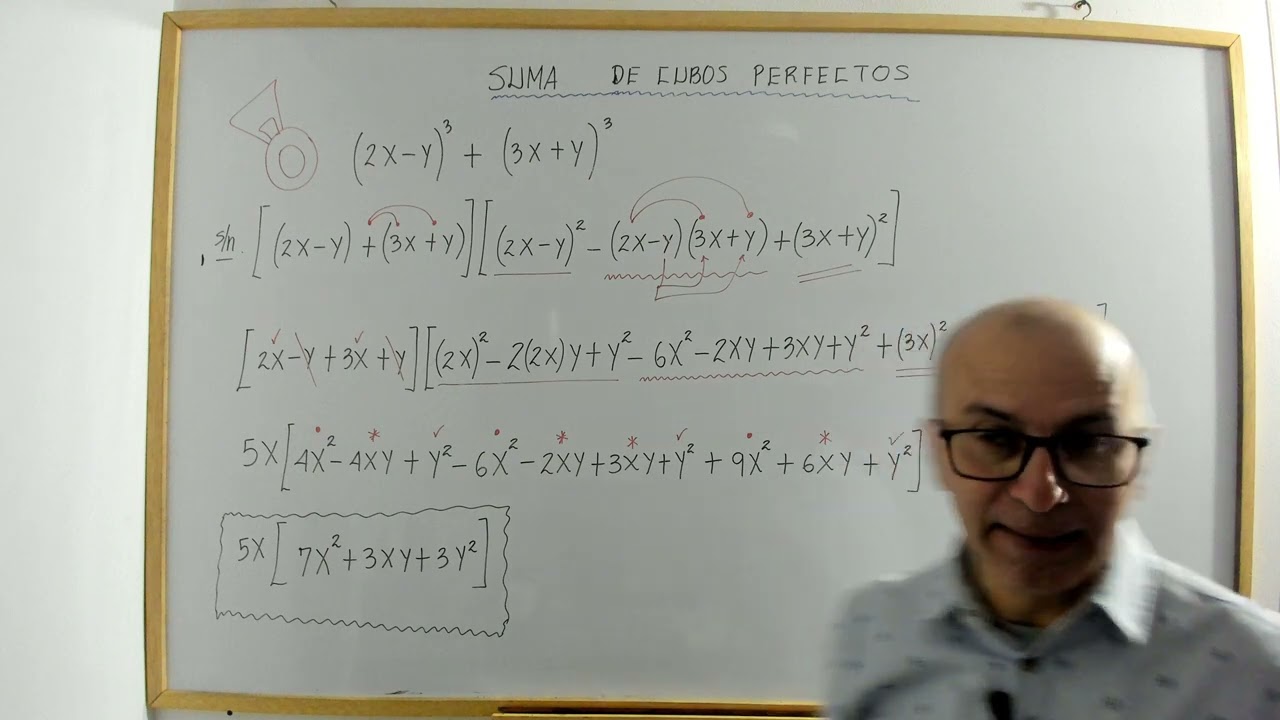 Suma de cubos perfectos.