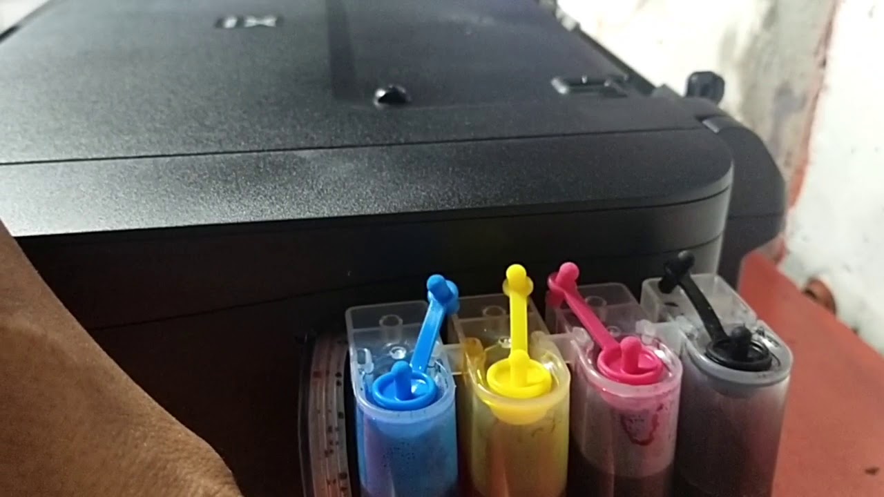mg3070s how to ciss and right level in ink tank