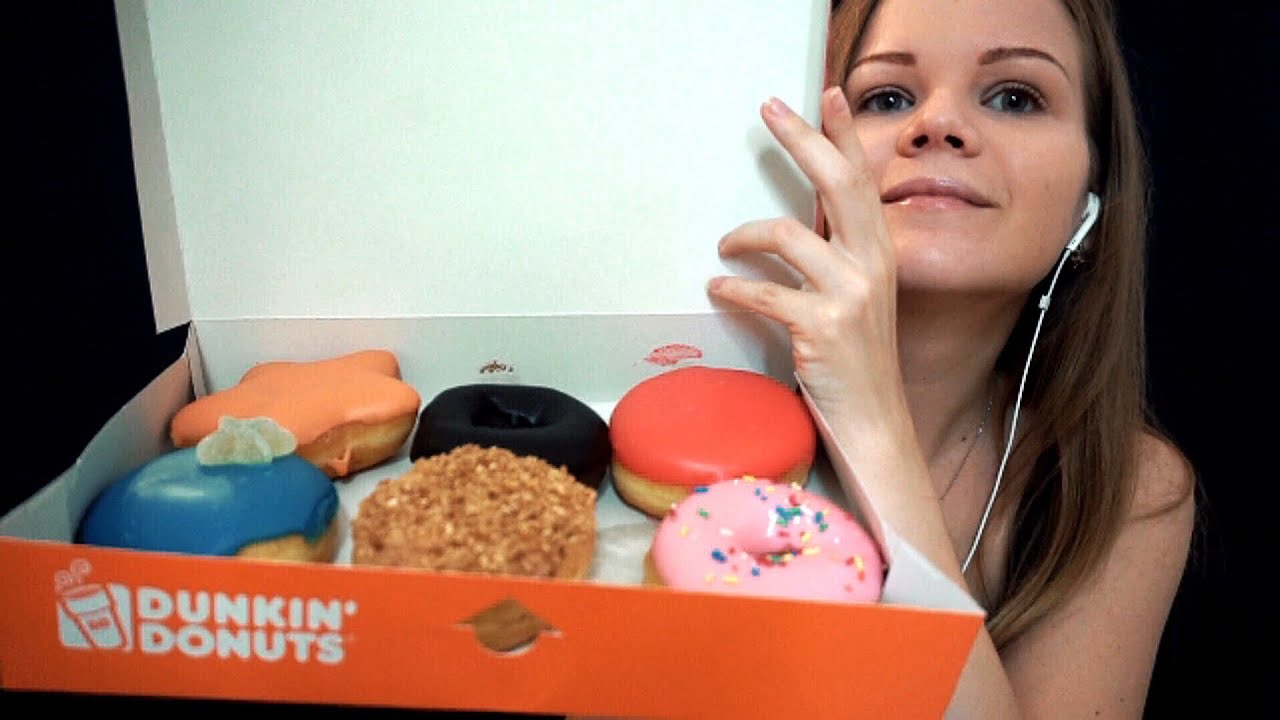 АСМР | Итинг | Dunkin‘ Donuts | ASMR | Eating