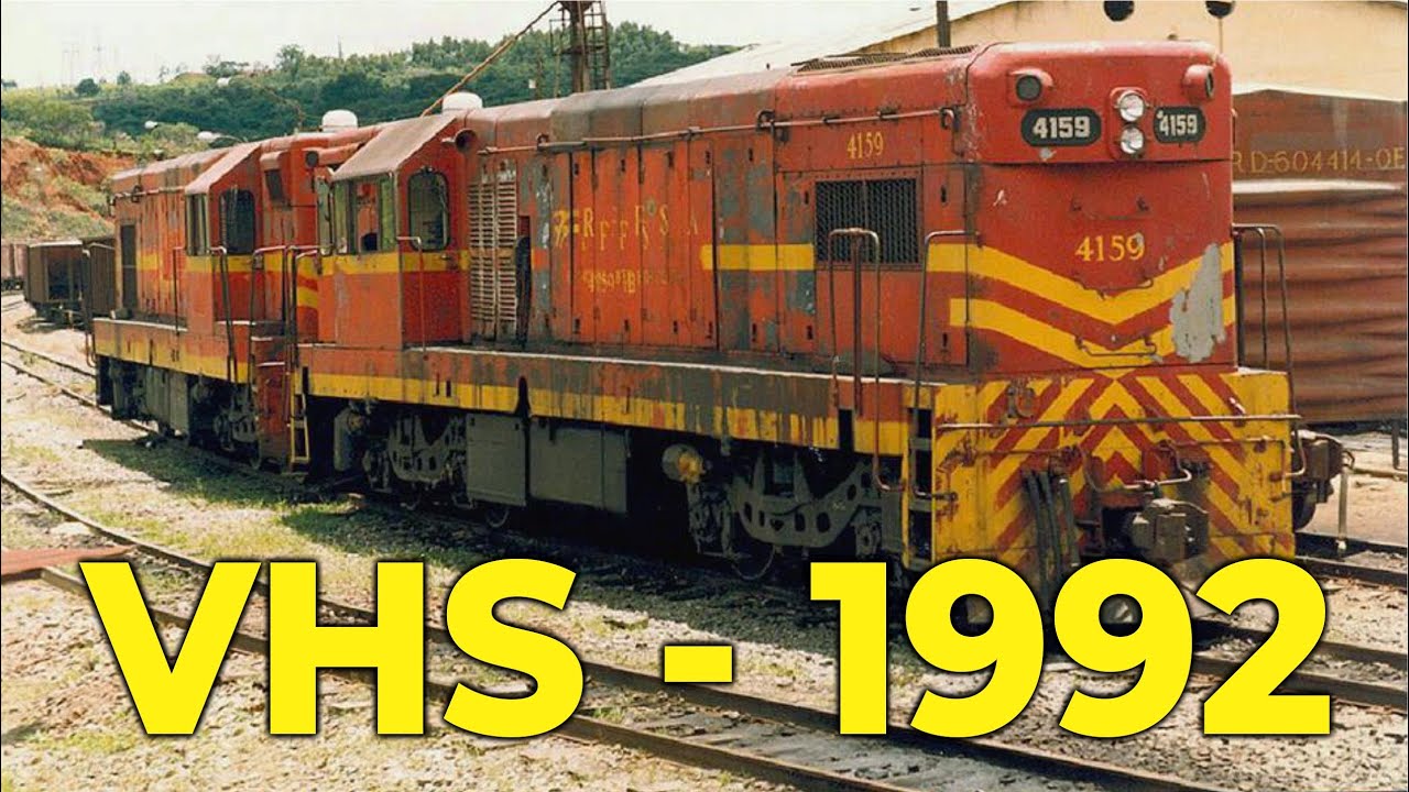 Filmagens da extinta RFFSA - VHS - 1992 – FERROVIA