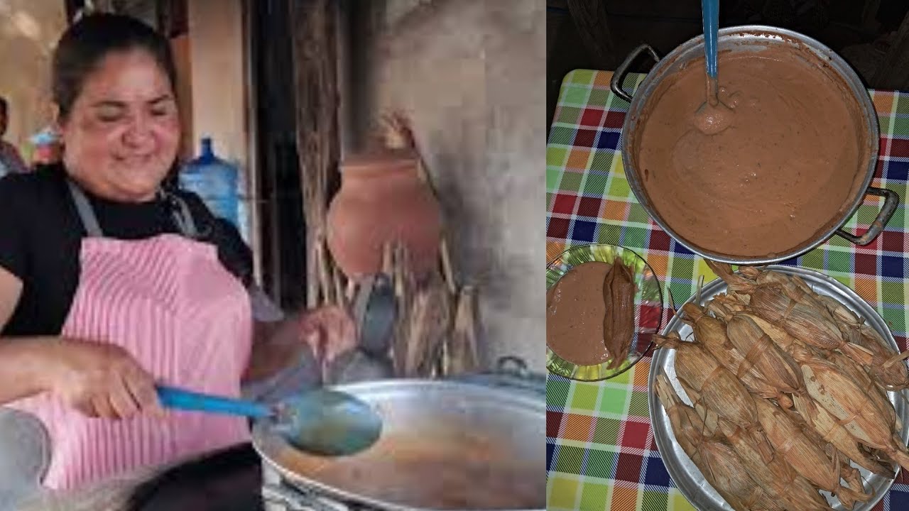 Rica receta de tamales de puerco por el día de la virgen de la candelaria ✨️⛪️👌🫔