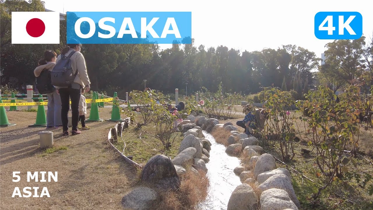 🇯🇵 Japan - Osaka: 5 Minutes Walking Tour - 4K