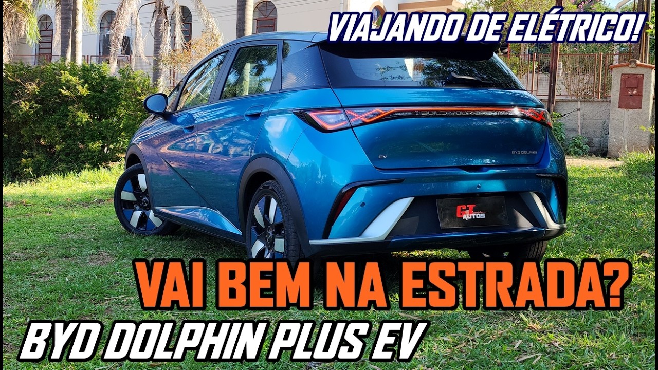 Viajando com o BYD Dolphin Plus elétrico: precisa recarregar toda hora ou tem boa autonomia?