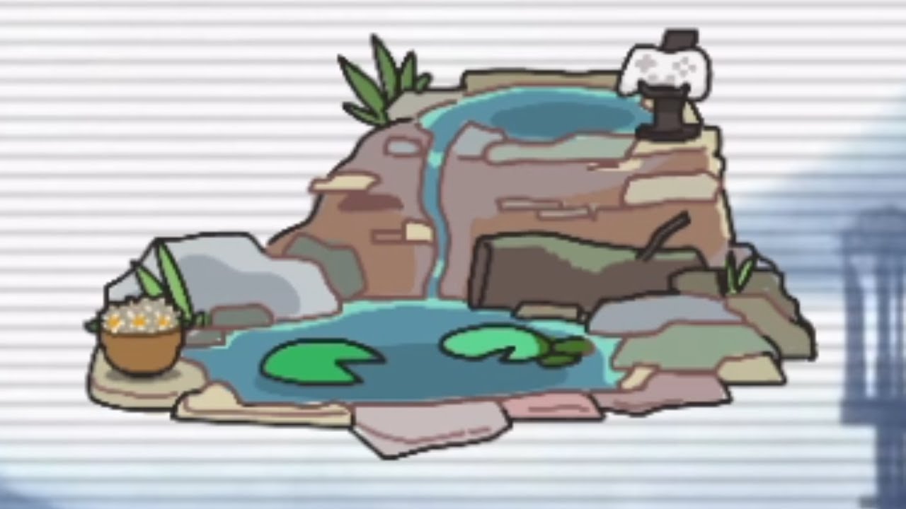 Staring at the wallpaper. | Frog Pond