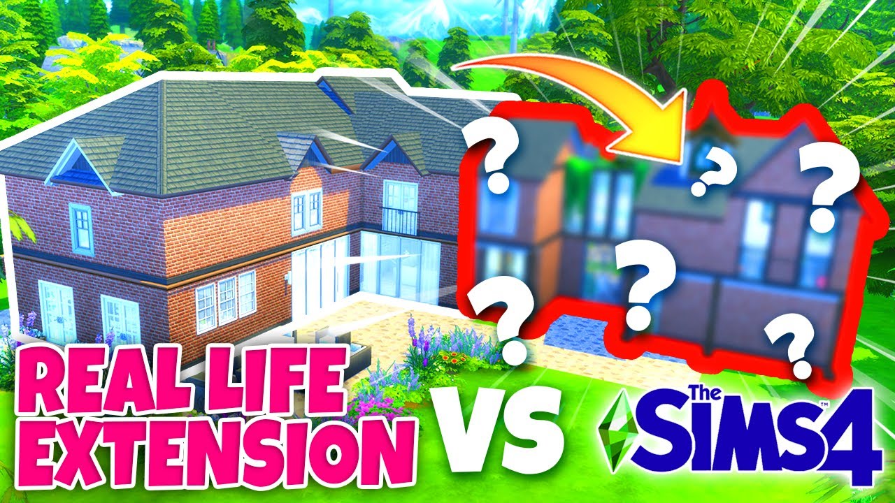 We planned our *real life* house extension in The Sims 4