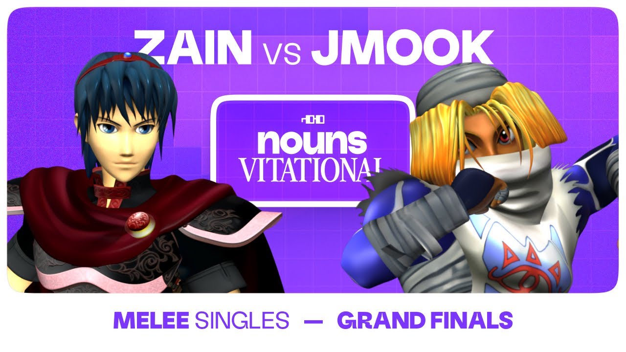 Nounsvitational 2024: Zain (Marth) vs Jmook (Sheik) SSBM Melee Grand Finals
