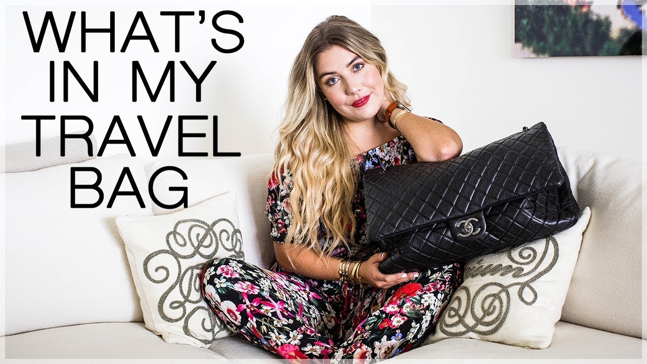 What's in My Travel Bag? | Conscience Coupable
