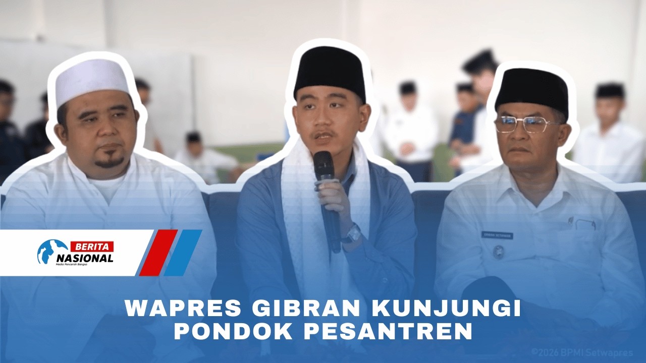 Wapres Gibran Kunjungi Pondok Pesantren