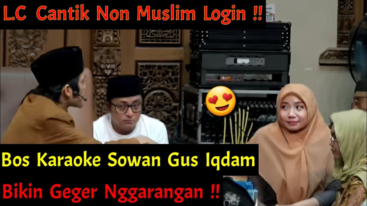 LC Cantik Non Muslim Login Bikin Geger Para Nggarangan !!🤣