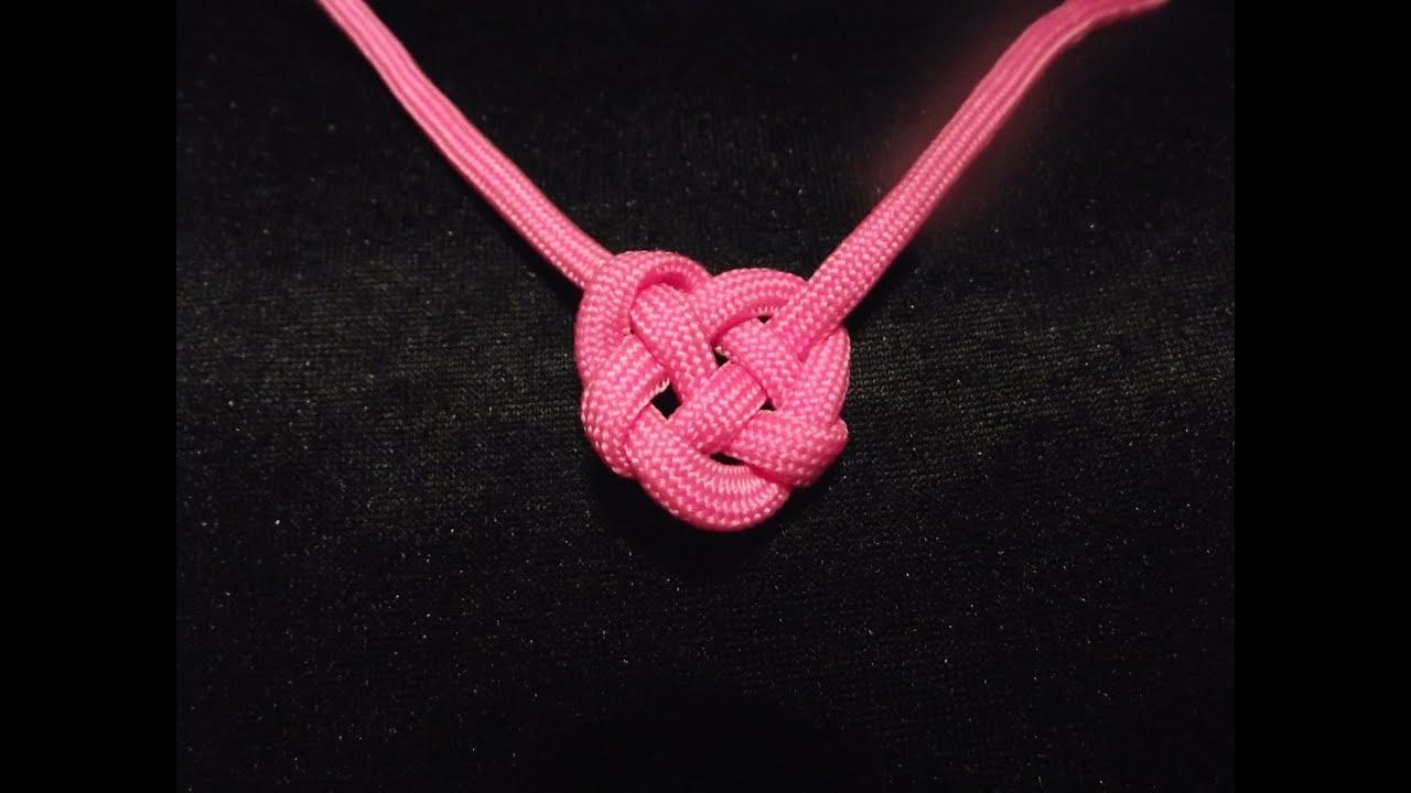 Weavy loops, pendentif coeur