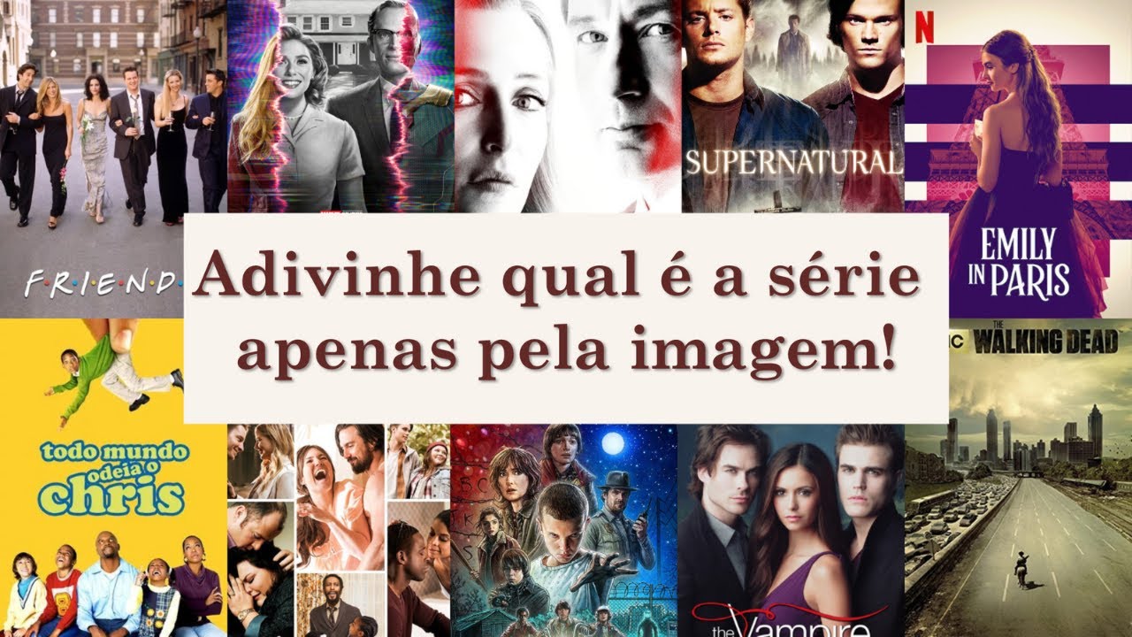 Qual é a série? | Adivinhe as 57 séries pela imagem!