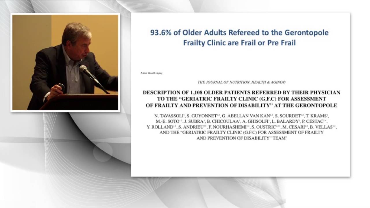 ICFSR 2016 - Prof. BRUNO VELLAS: 