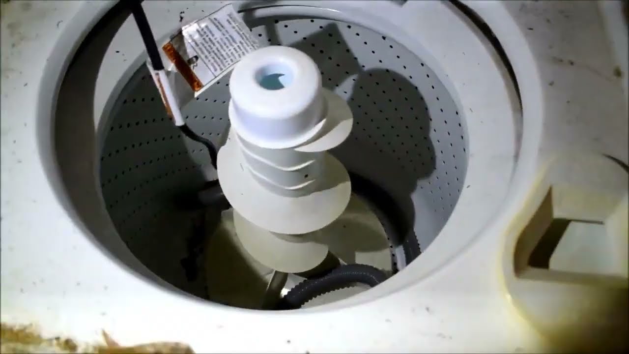 Проблема с отжимом стиральной машины Kenmore с верхней загрузкой решена — замена муфты двигателя ...