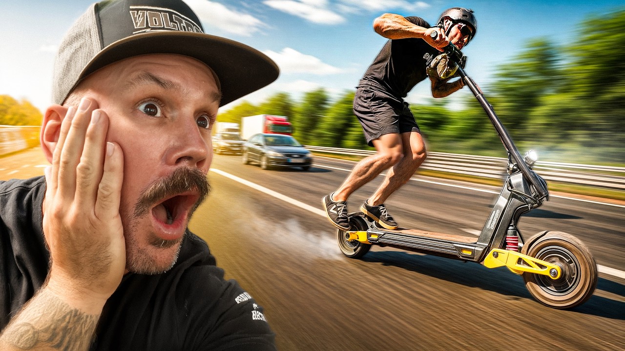 БЕЗУМНЫЙ электросамокат чуть меня не убил! Inmotion RS JET
