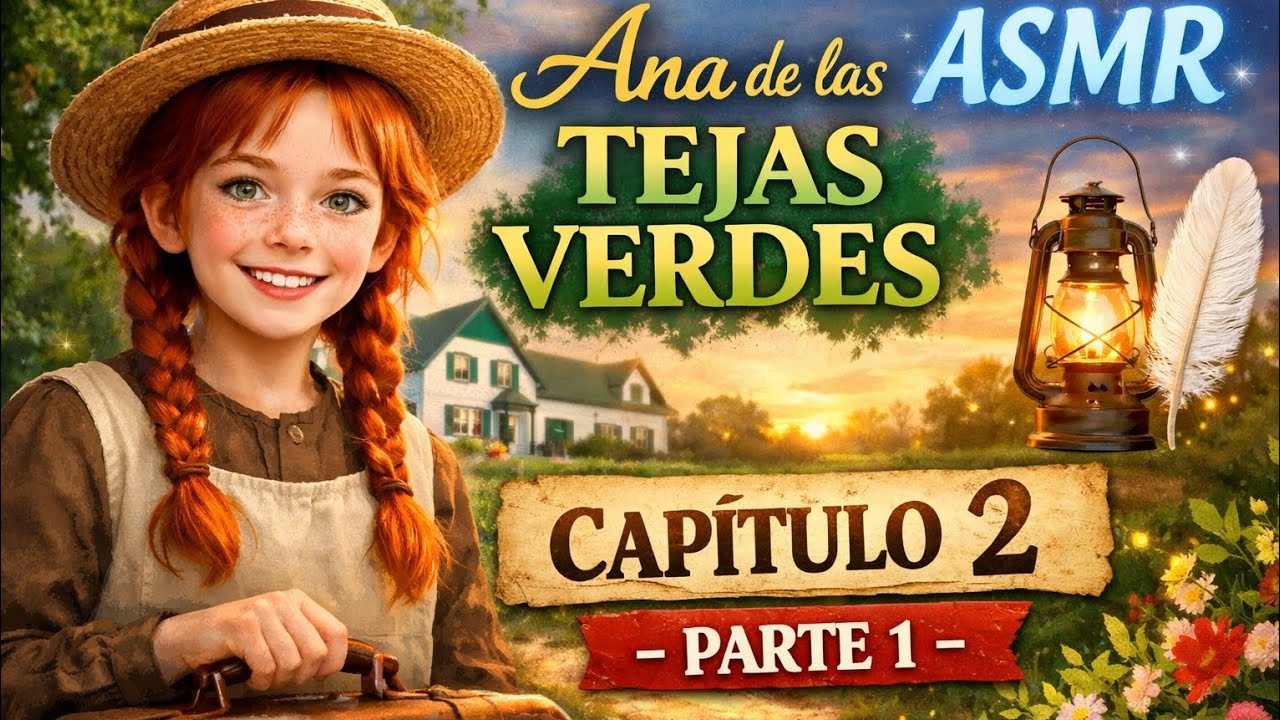 ASMR I Libros para dormir - Ana de las tejas verdes, Capítulo 2 Parte 1 