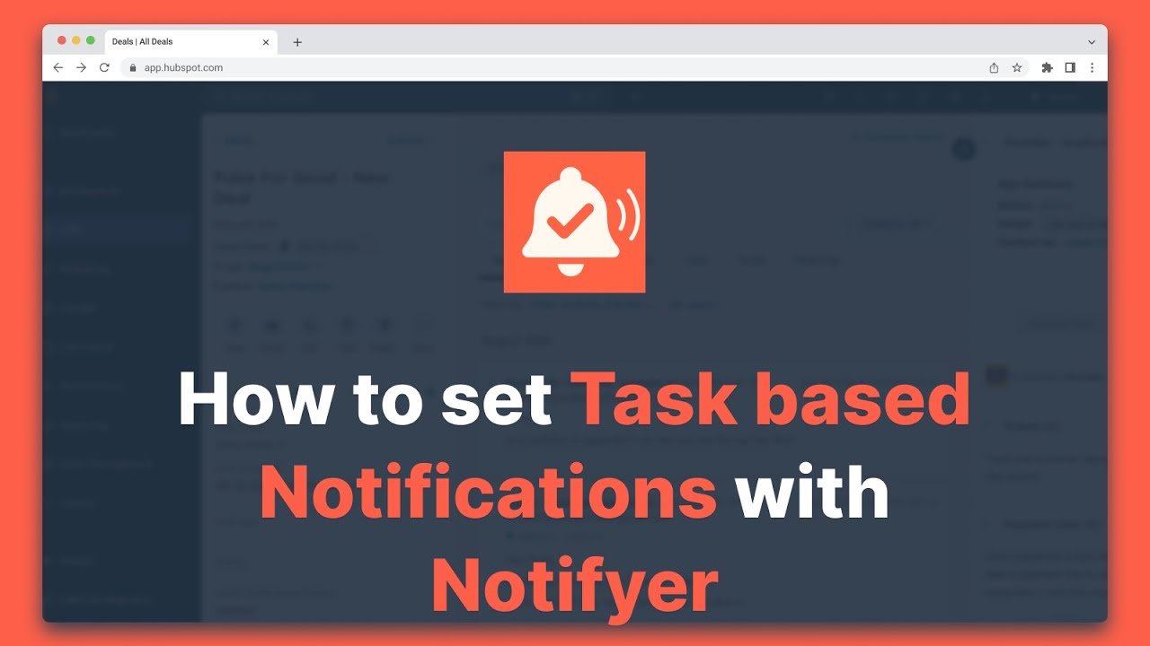 How to set Task based Notifications with Notifyer
