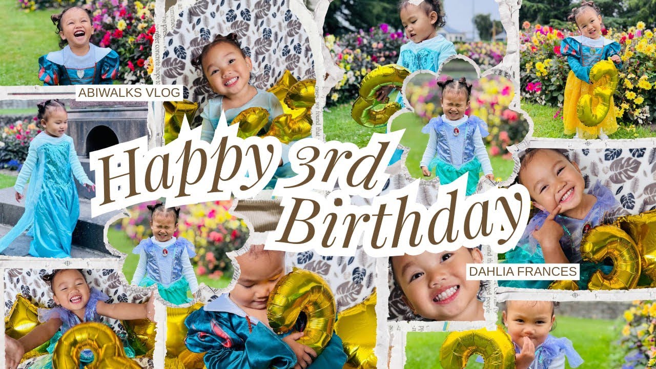 Simple Celebration (Dahlia’s 3rd Birthday in NZ)