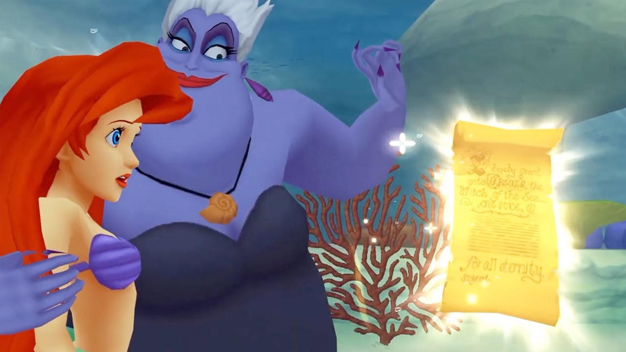 アースラとの闇の契約[リトルマーメイド]