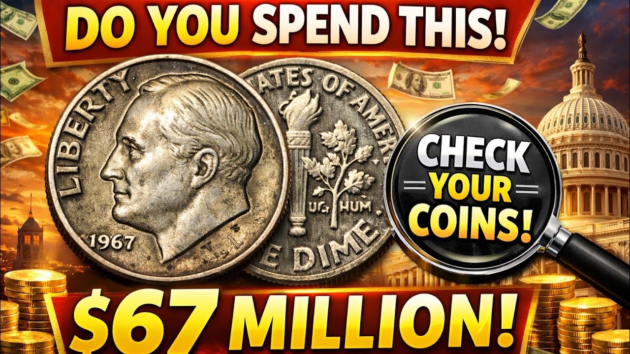 DO YOU HAVE THIS 1967 DIME? 💰 It Could Be Worth THOUSANDS!