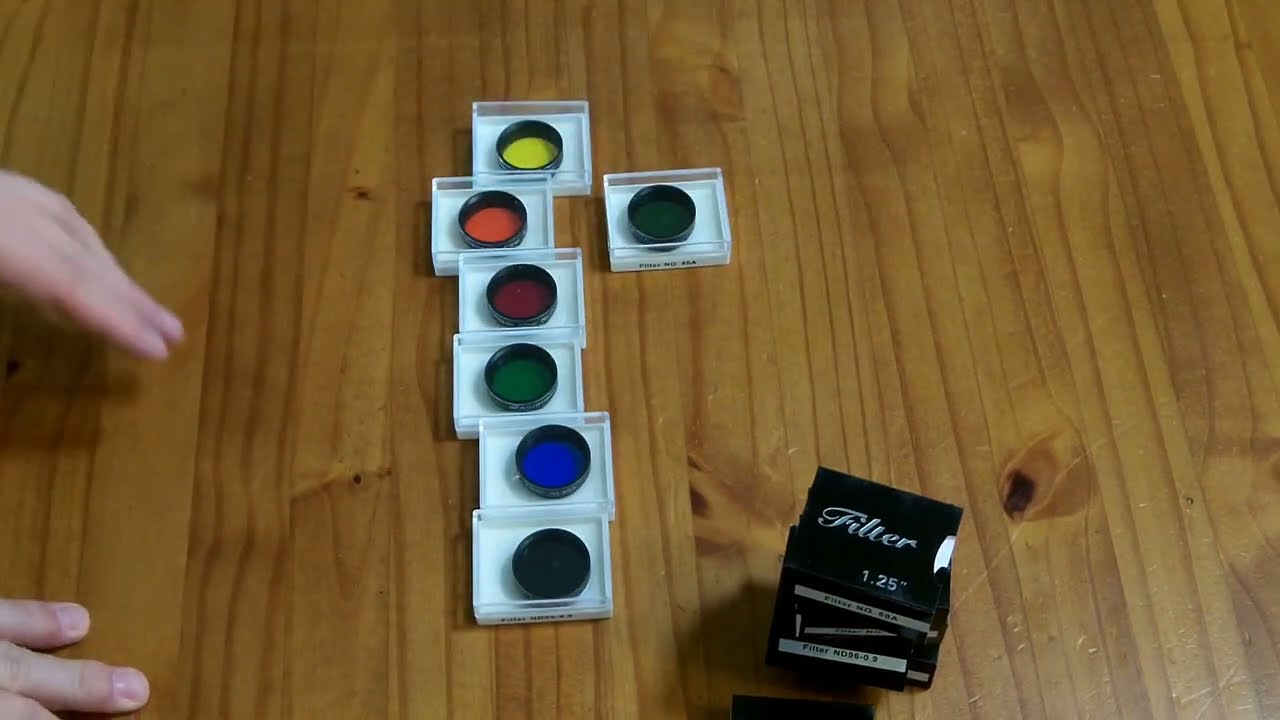 Review: Astromania 7pack 1.25inch planetary color filters (and ND moon filter) $33