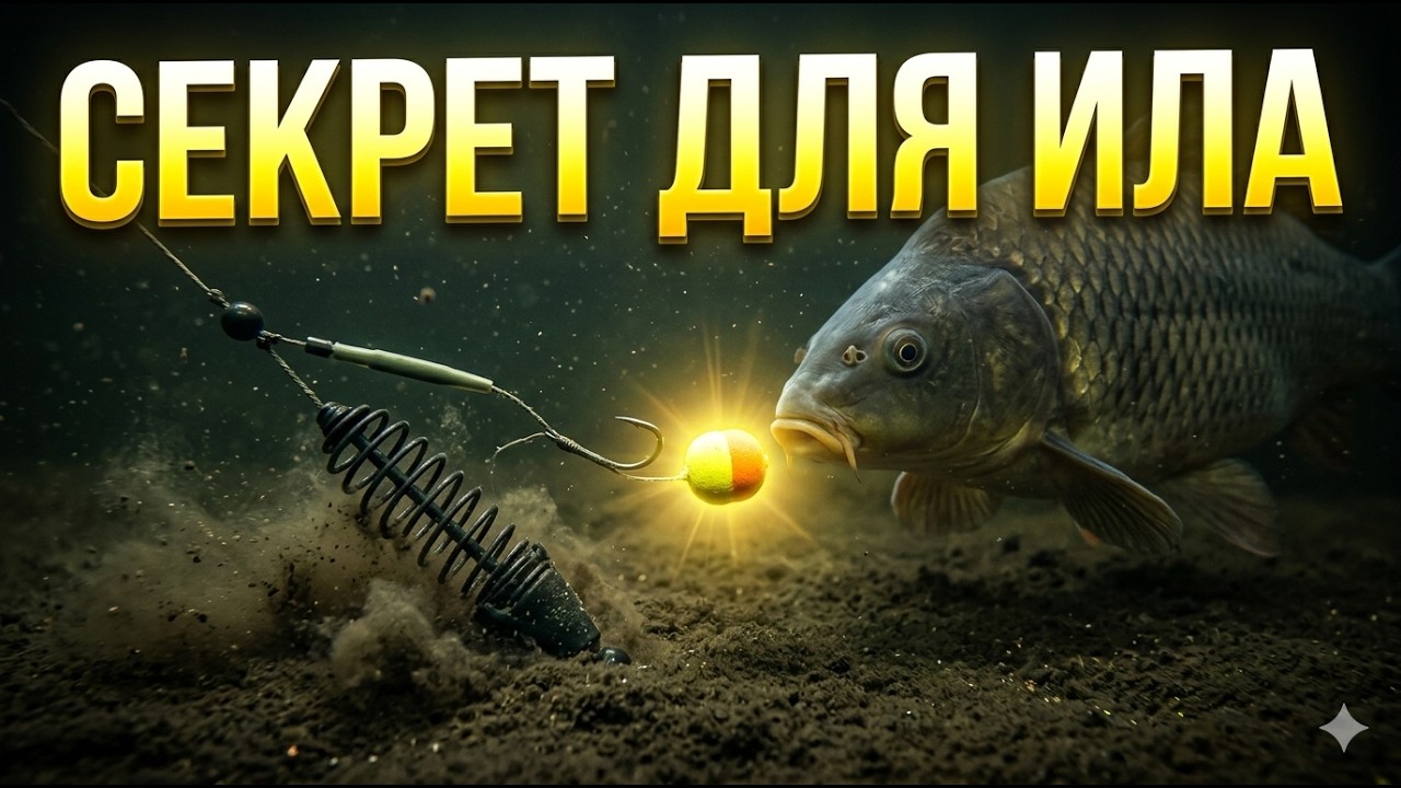СЕКРЕТНЫЙ МОНТАЖ ДЛЯ ИЛА 🔥 Карп не устоит!