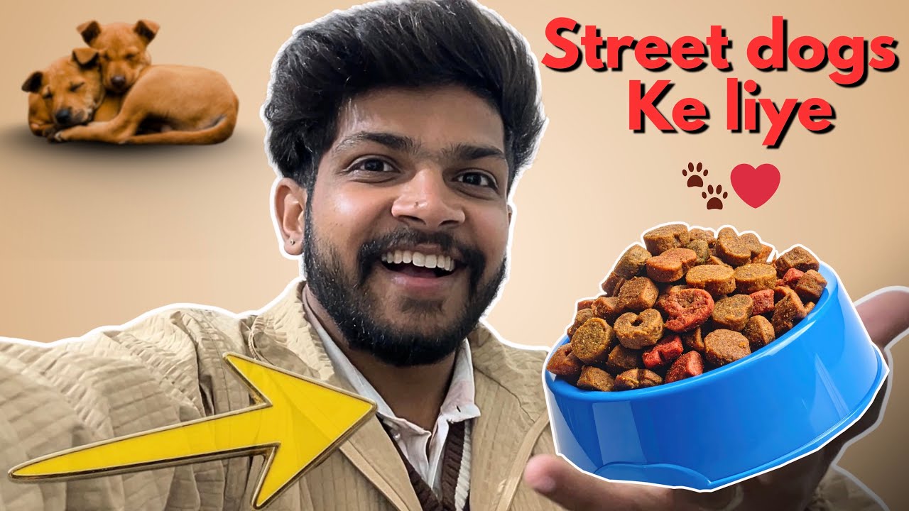 Aaj Street Dogs Ke Liye Kuch Khaas leke agye ❤️